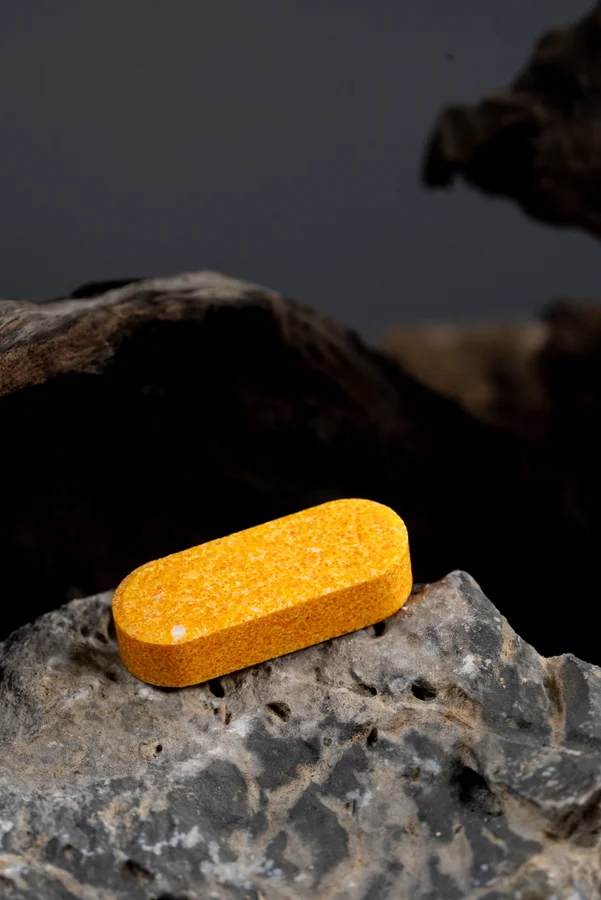 Tile & Grout Cleaning Tablet macro view Tile & Grout Cleaning Tablet macro view